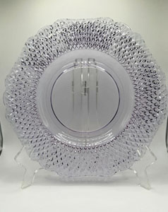 Cambridge Glass Mount Vernon In Heatherbloom